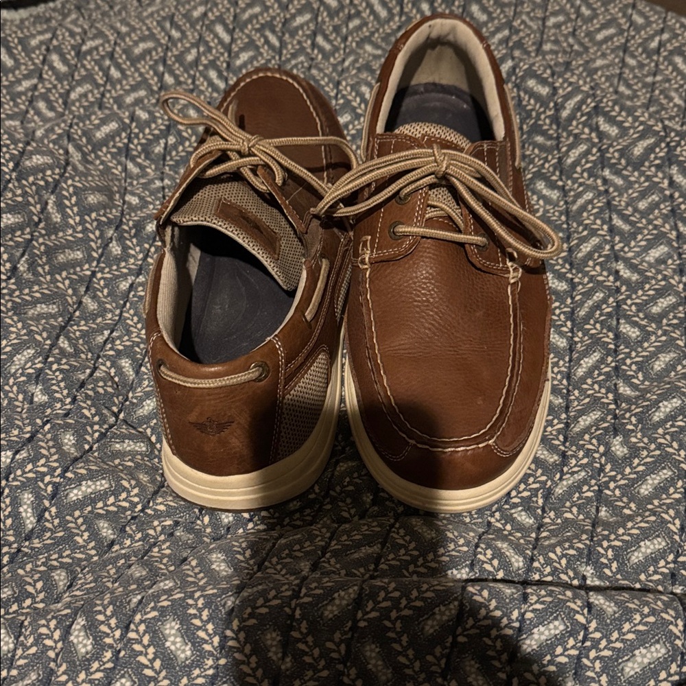 Dockers Brown Leather Casual Shoes